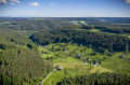 Blick ins Eichbachtal mit Auerhahnweg Blick ins Eichbachtal mit Auerhahnweg