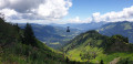 Blick zurück ins Tal Blick zurück ins Tal