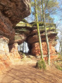 Der Altschlossfelsen von Eppenbrunn Der Altschlossfelsen von Eppenbrunn